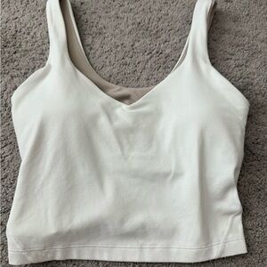 lululemon athletica White Tank Top